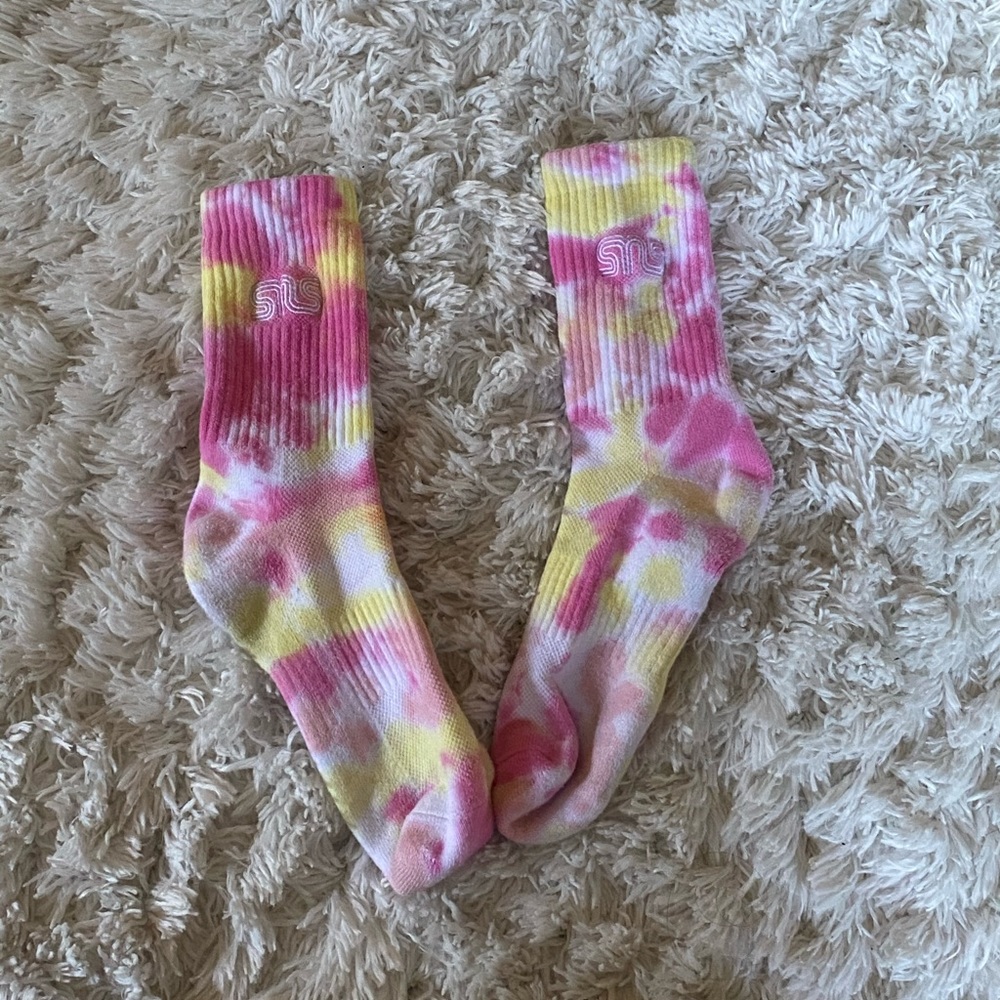 Tie dye socks